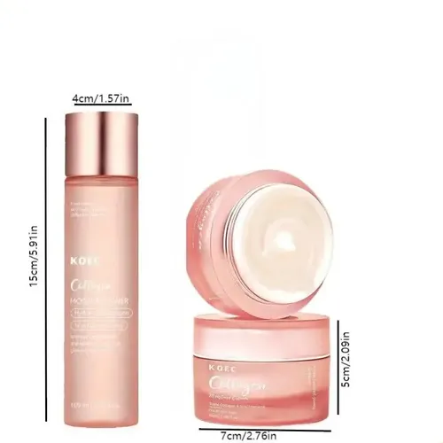 Tónico De Colágeno + Crema Hidratante De Triple Colágeno
