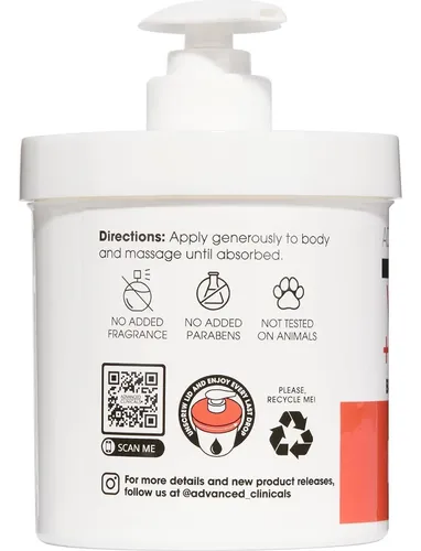 Crema Vitamínica C Advanced Clinicals 15 Oz Turmeric