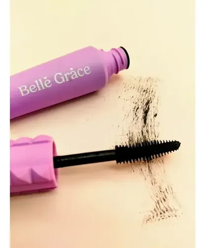 Mascara Pestañas Negra Cepillo Volumen Belle Grace Veoquiero