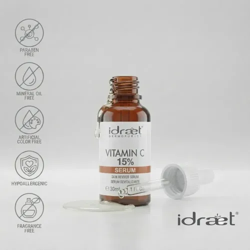 Serum Vitamin C Idraet 30ml Revitalizante Al 15%