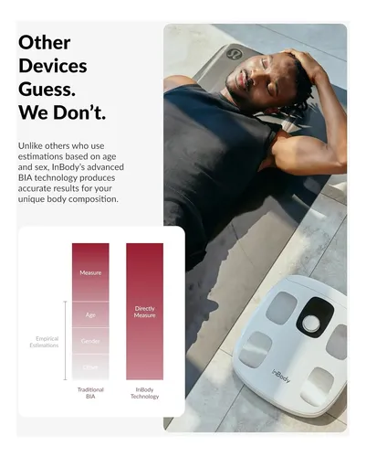 Báscula Inteligente Inbody Dial H30 Con Bluetooth, Blanco