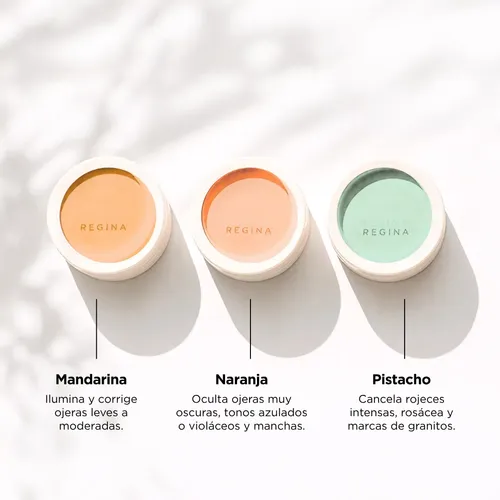 Corrector De Color Ojeras Regina Maquillaje Profesional 02 Naranja