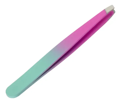 Kit X 12 Pinzas Profesionales Para Cejas Colores Varios
