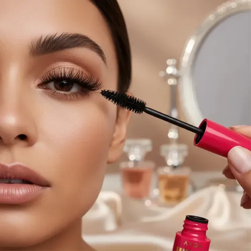 Máscara De Pestañas Avon Ultra Volume Color Negro Lavable