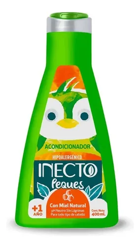 Acondicionador Inecto Miel Natural Hipoalergenico X 400ml