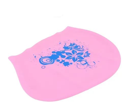 Gorro De Baño Impermeable Silicona Natación Pelo Largo Nadar