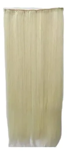 Extensión Cortina De Pelo Sintético Símil Natural Liso