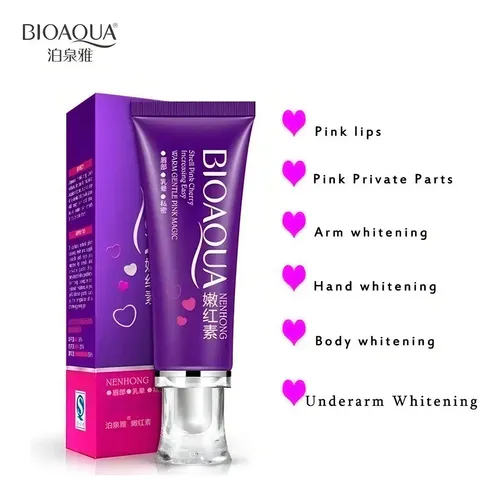 Crema Aclaradora Íntima/pezón/labios/ingle/axila/rostro/mano