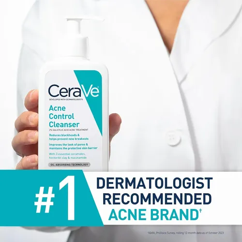 Limpiador Facial Cerave Con Ácido Salicílico Para El Acné