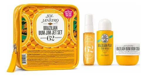 Set De Viaje Jet Brazilian Bum Bum De Sol De Janeiro