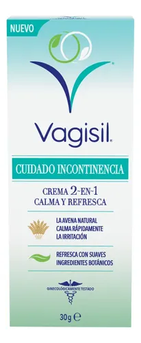 Vagisil Crema Cuidado Incontinencia Calma Y Refresca 30g