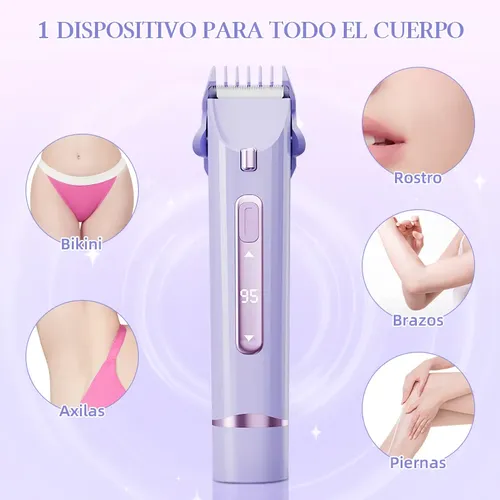Y Depiladora De Bikini For Mujer Electrica Doble Cabeza