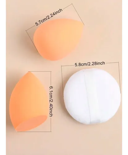 Set De Brochas Y Esponjas Para Maquillaje Profesional Generi
