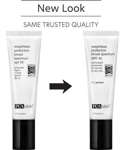 Protector Solar Facial Sin Aceite Spf 45 Pca Skin 50 Ml