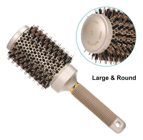 * Cepillo Redondo Grande For Mujeres Que Secan El Cabello