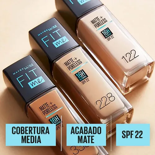 Maybelline Kit De Maquillaje Fit Me: Base De Maquillaje 112
