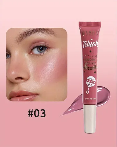 Rubor Líquido Y Sombra De 4 Colores Para Contorno De Labios  Pink Rose