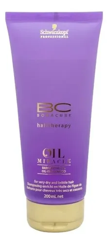Schwarzkopf Oil Miracle Shampoo Regenerador Reparador Chico