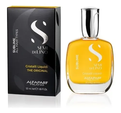 Serúm Puntas Cristalli Liquidi Alfaparf Semi Di Lino 50 Ml