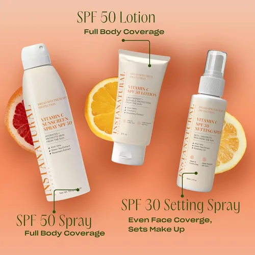 Instanatural Spray Fijador Spf 30 60 Ml