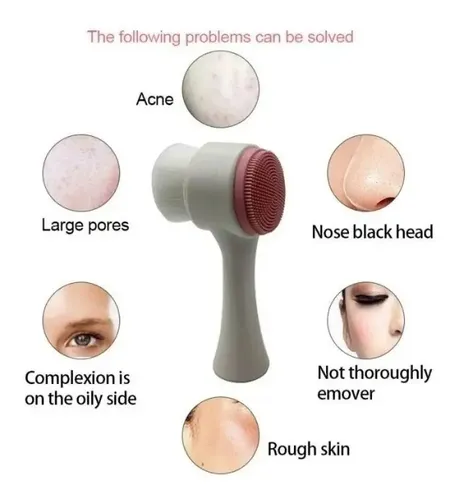 Exfoliante Masajeador Facial Limpieza Cutis Spa 2 En 1 Ofert