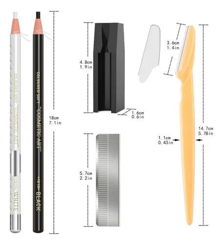 Juego De Lápices De Cejas Impermeables Para Maquillaje