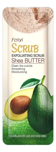 Exfoliante Corporal Con Manteca De Karité, Limpieza Profunda E Hi