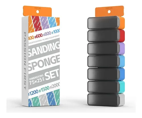 Juego De Lija De Esponja Lavable Con Caja De Almacenamiento,