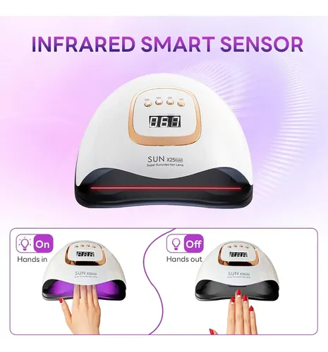 Lámpara Uv Led 380w Beenle Para Uñas, Secador Profesional