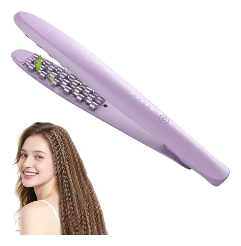 ~aa Plancha Rizadora For Cabello Tipo Wafle Verde Ls.@