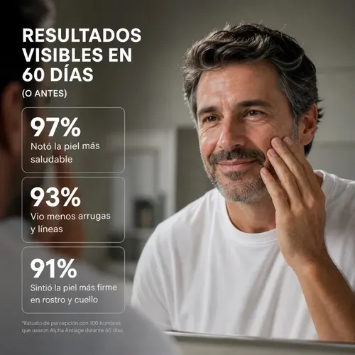 Serum Facial X6 Antiage Para Hombre Omen 50 Ml