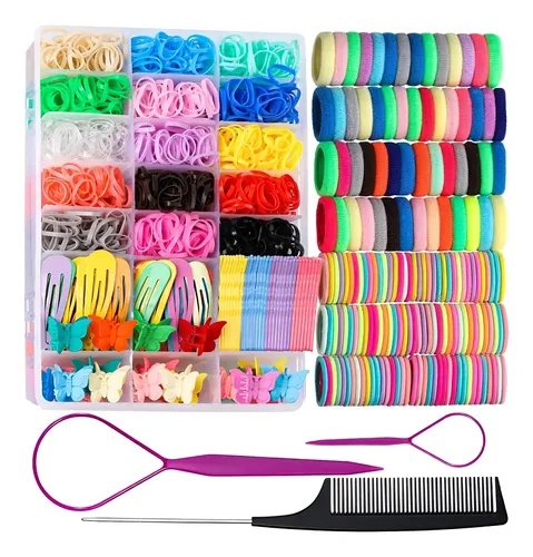 Set De Accesorios Para El Cabello, Ligas De Pelo