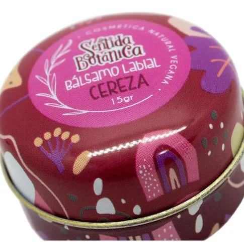 Sentida Botánica Bálsamo Labial De Cereza Vegano