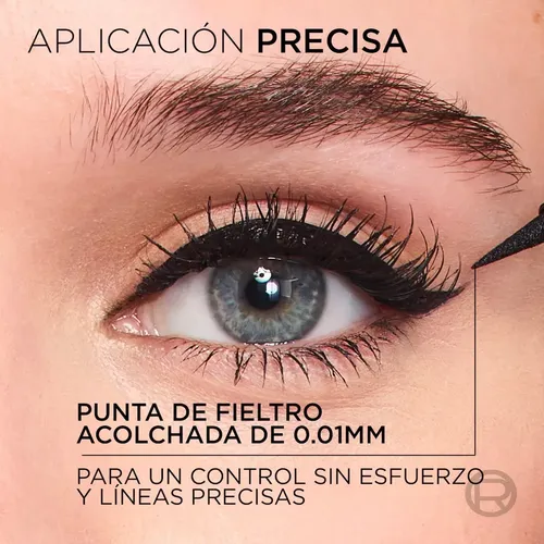 Delineador Loreal Haute Precision Líquido 010 Noir Silk