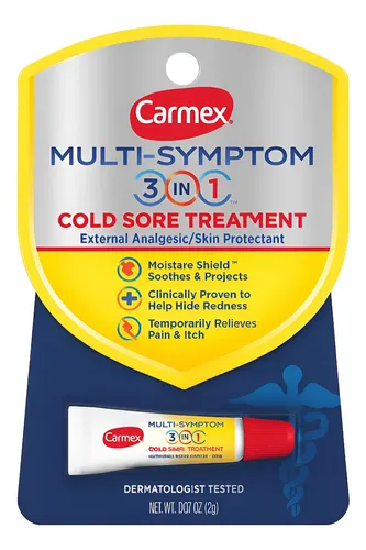 Carmex Bálsamo Labial Herpes Alivio Original Usa 15spf