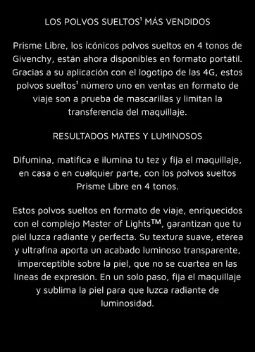 Givenchy Prisme Libre Polvo 4 En 1 Mini 05 Popeline Mimosa