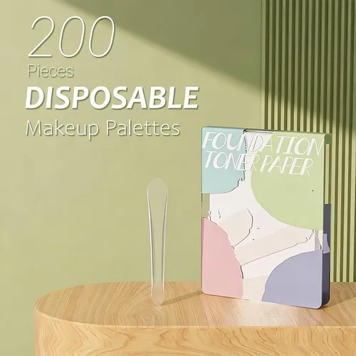 Papel De Paleta De Maquillaje, 2 Piezas De Papel De Paleta L