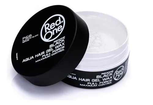 Cera Capilar Red One Aqua Hair Gel Wax Black 150ml
