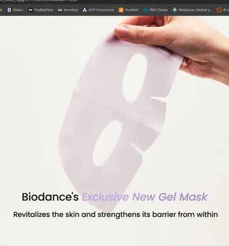 Mascarilla Facial Biodance Rejuvenecedora Caviar Individual
