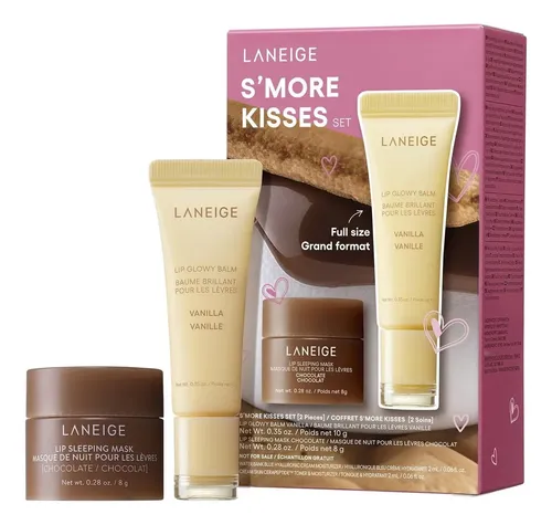 Set de Besos S’more de Laneige – Bálsamo y Mascarilla Labial