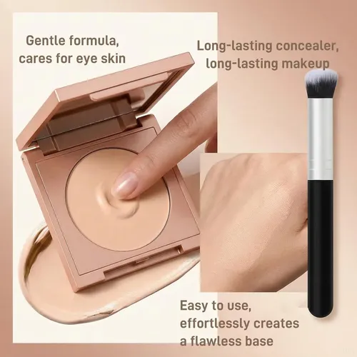 Corrector De Ojeras Hidratante Minfei 01# Melocotón