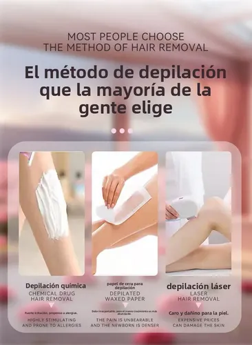 Depiladora Led Acero 4 En 1, Carga Usb, Portátil