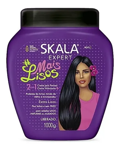 Skala Mais Lisos Crema Para Alaciado E Hidratación 1 Kg.