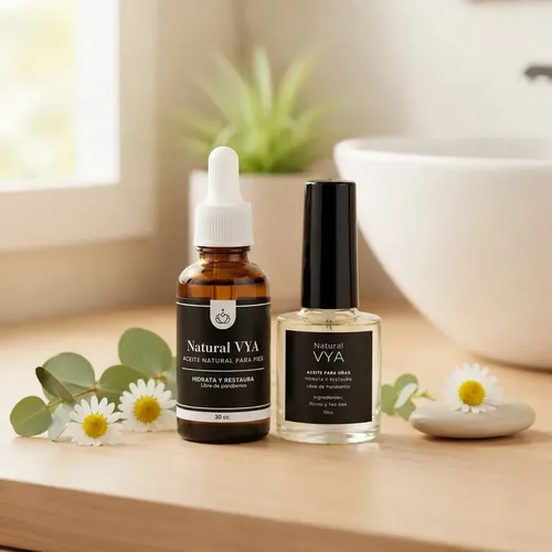 Aceite Antihongos Manos 10 Cc Y Pies 30cc Natural Vya Neutra