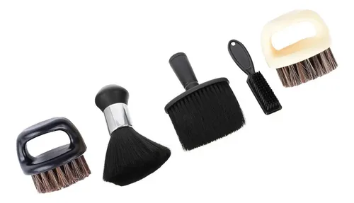 Cepillo De Limpieza De Cabello Para Barberos, 5 Piezas