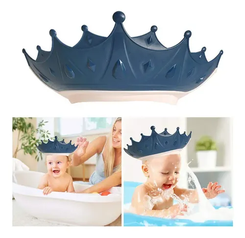 Gorros De Baño De Baño De Corona De Protección For Azul *