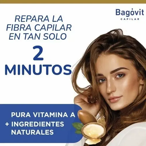 Bagovit Shampoo Nutricion Profunda Cabello Seco X350