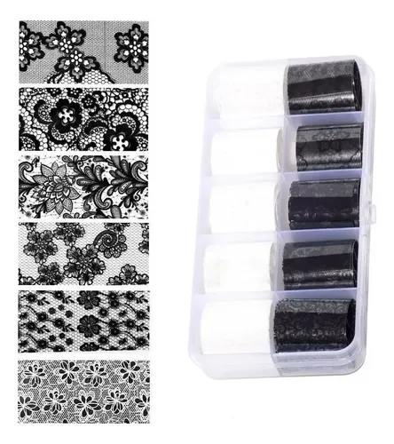 Pegatinas Para Uñas De 2,5 X 60 Cm, Calcomanías Transferible
