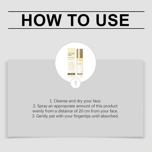 Sérum De Gelatina Hidratante Amarillo Para Rostro Con Texto