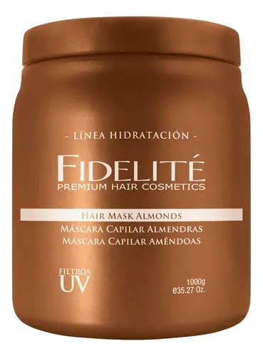 Kit Mascaras Fidelite Coco Keratina Almendra Acido X1000 X4u